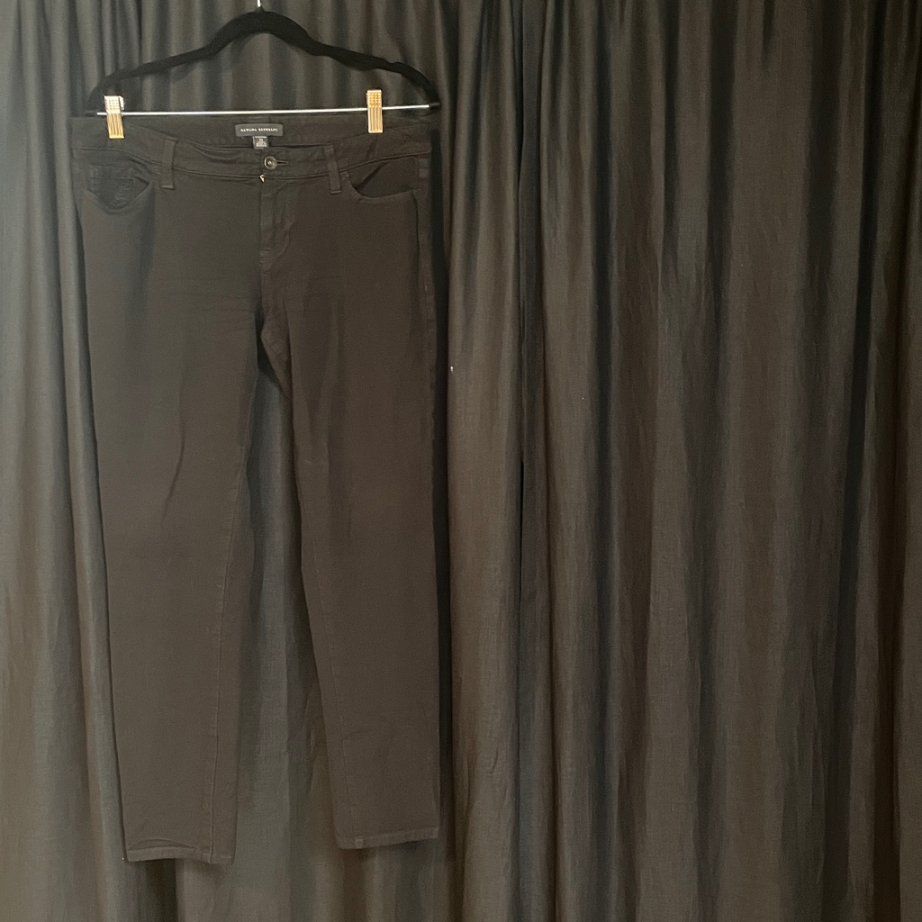 Banana Republic Black Skinny Stretch Pants